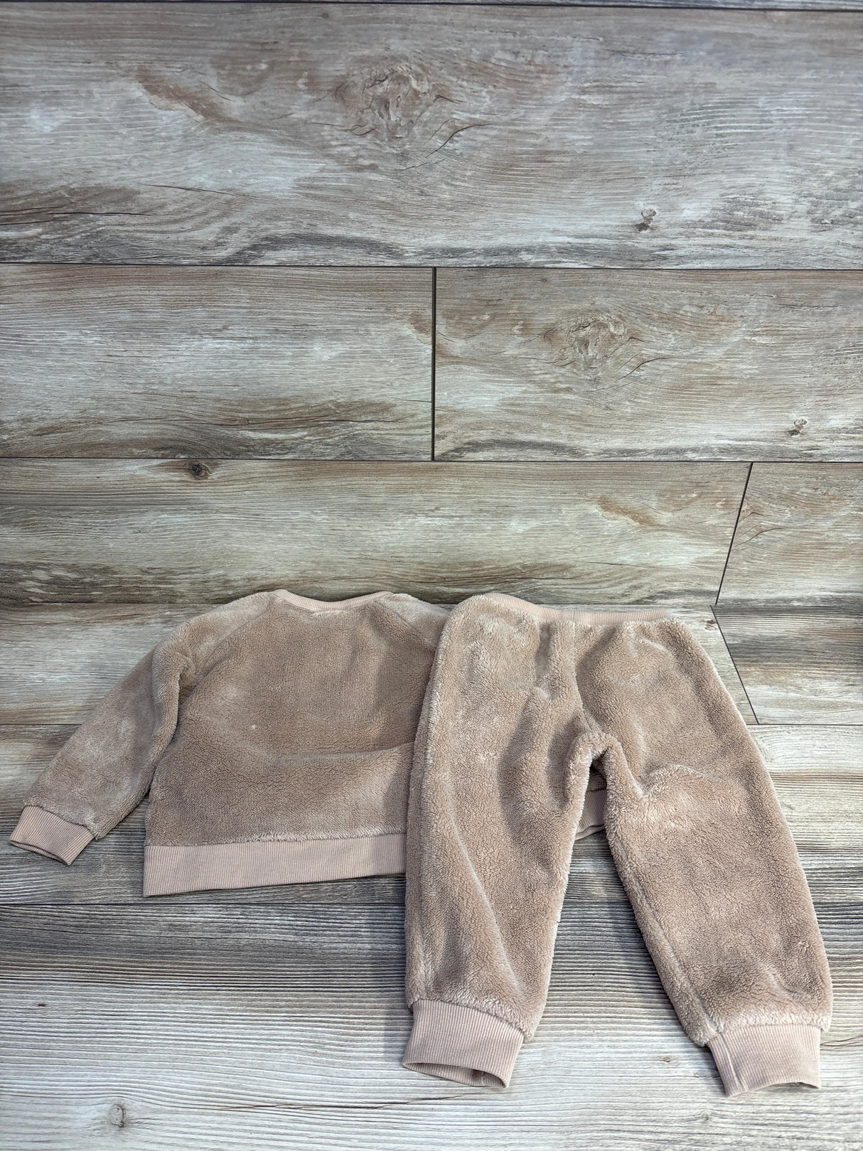 Pekkle 2pc Bear Sweatshirt & Bottoms Oatmeal sz 24m
