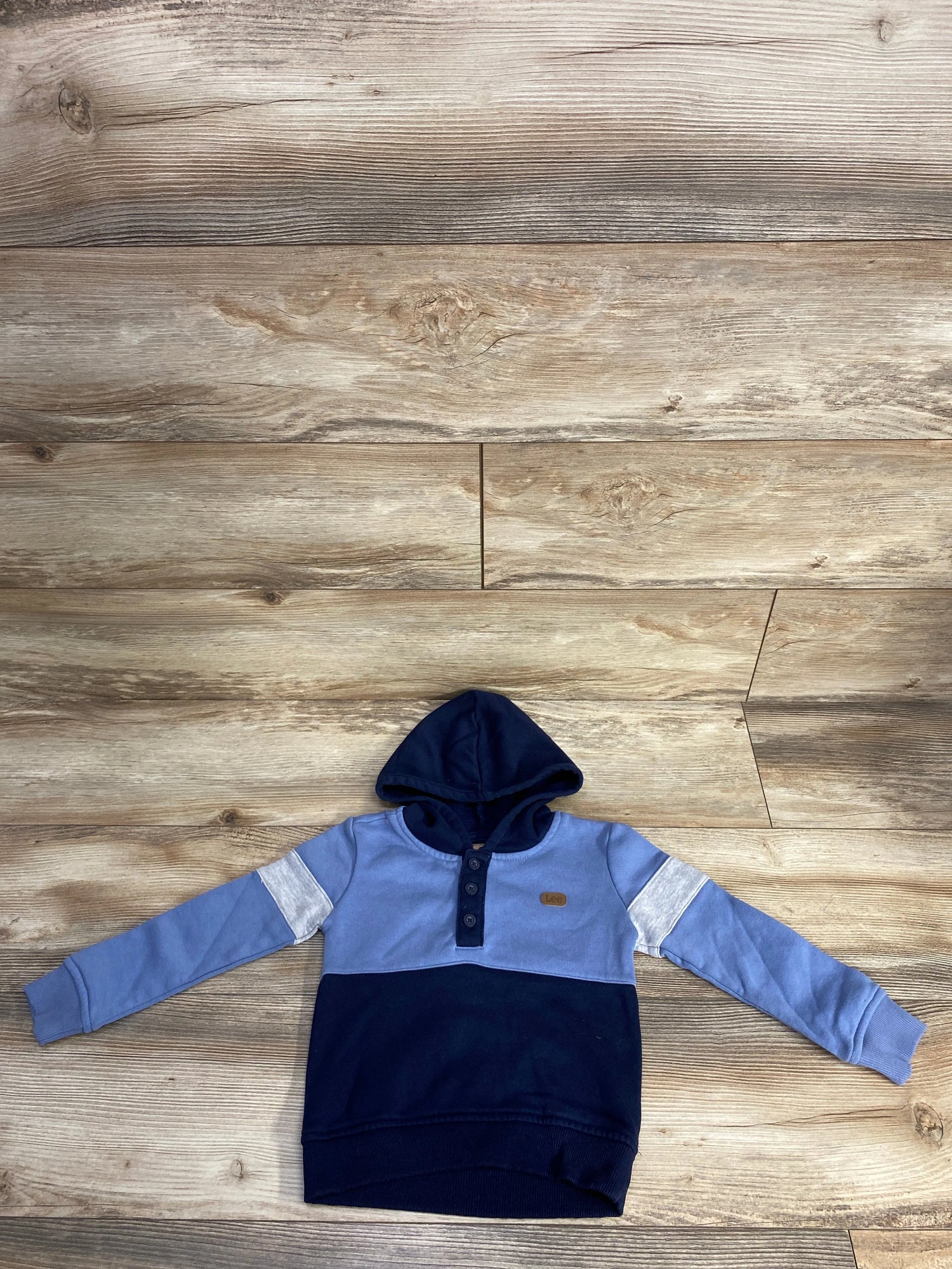 Lee Henley Sweatshirt Blue sz 3T