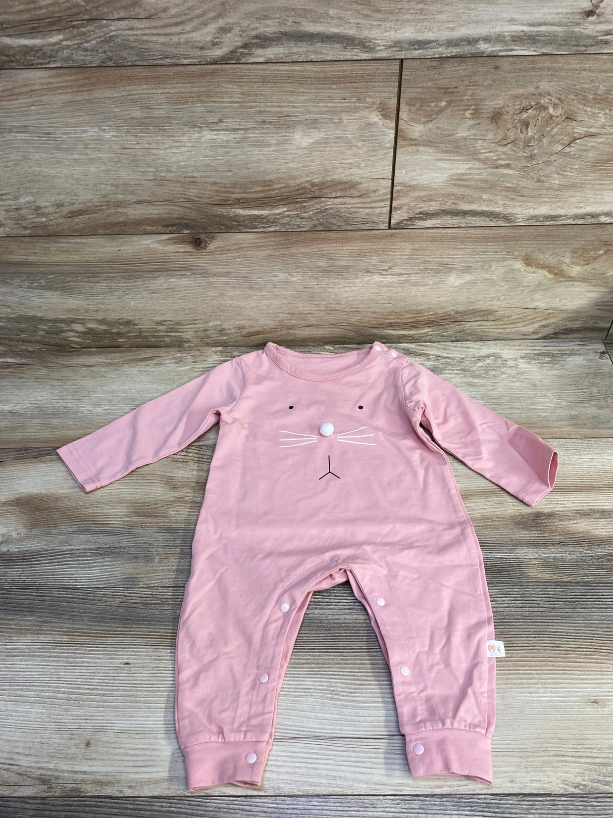 Bunny Coverall Pink sz 9-12m - Me n Mommy To Be