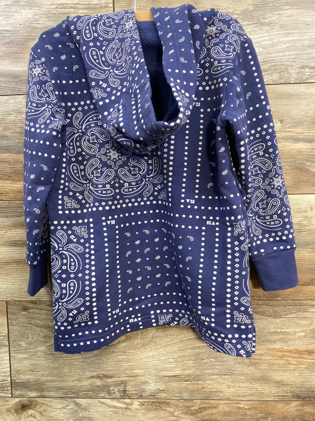 Free Assembly Hooded Pullover Sweatshirt Blue sz 4/5T