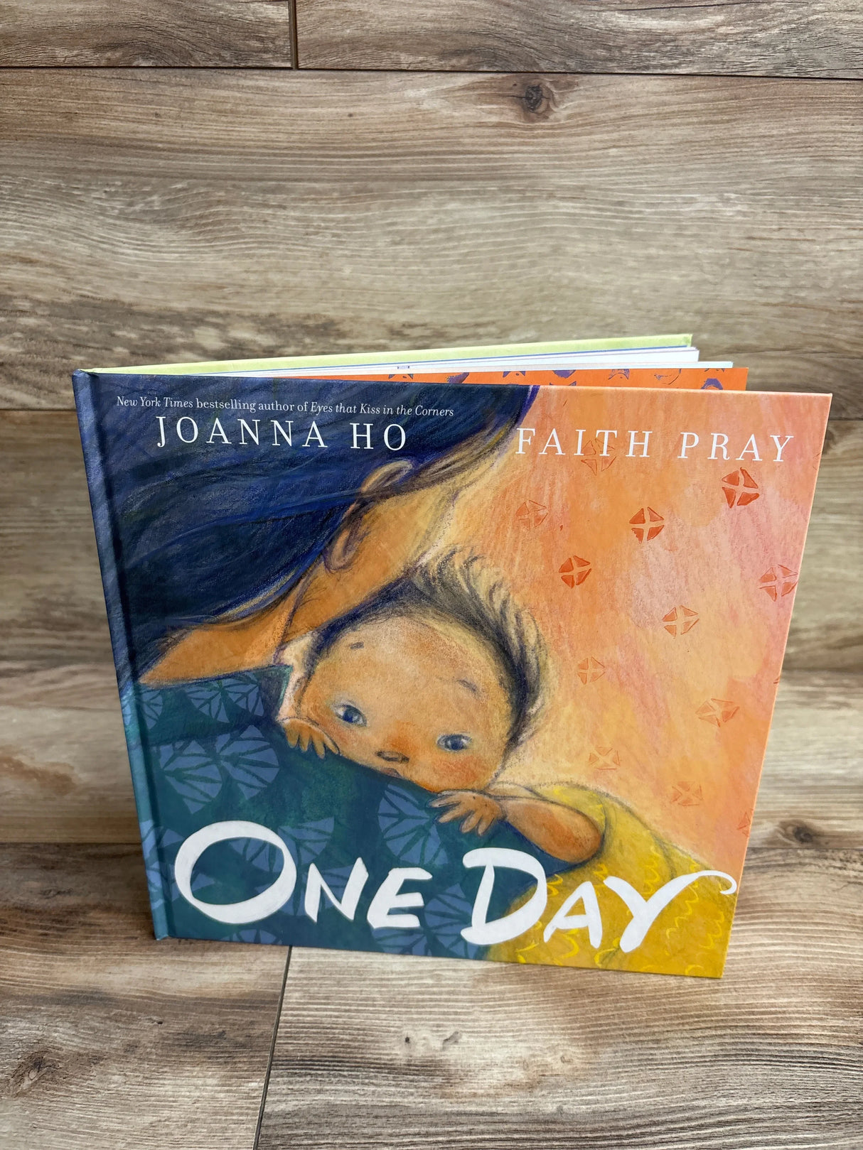 Children's book One Day by Joanna Ho and Faith Pray, illustrated baby and parent on cover
