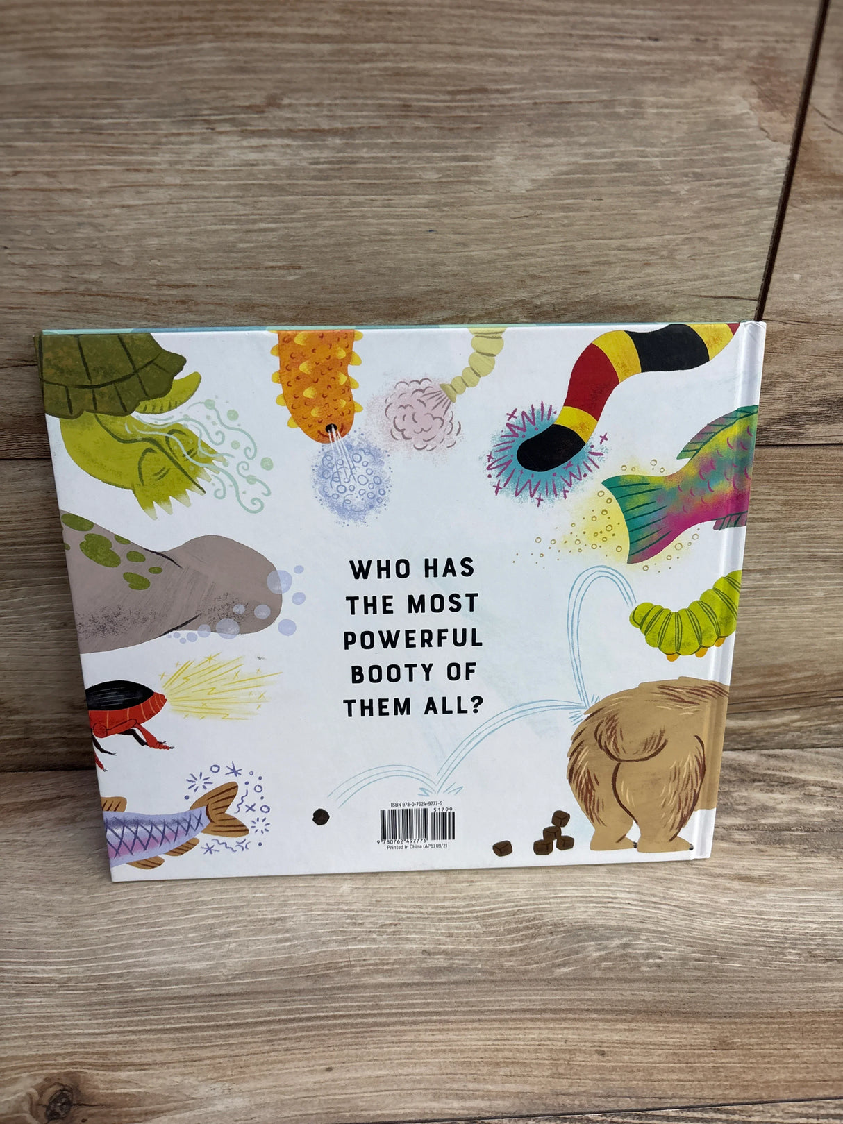 Battle of the Butts: The Science Behind Animal Behinds Hardcover Book