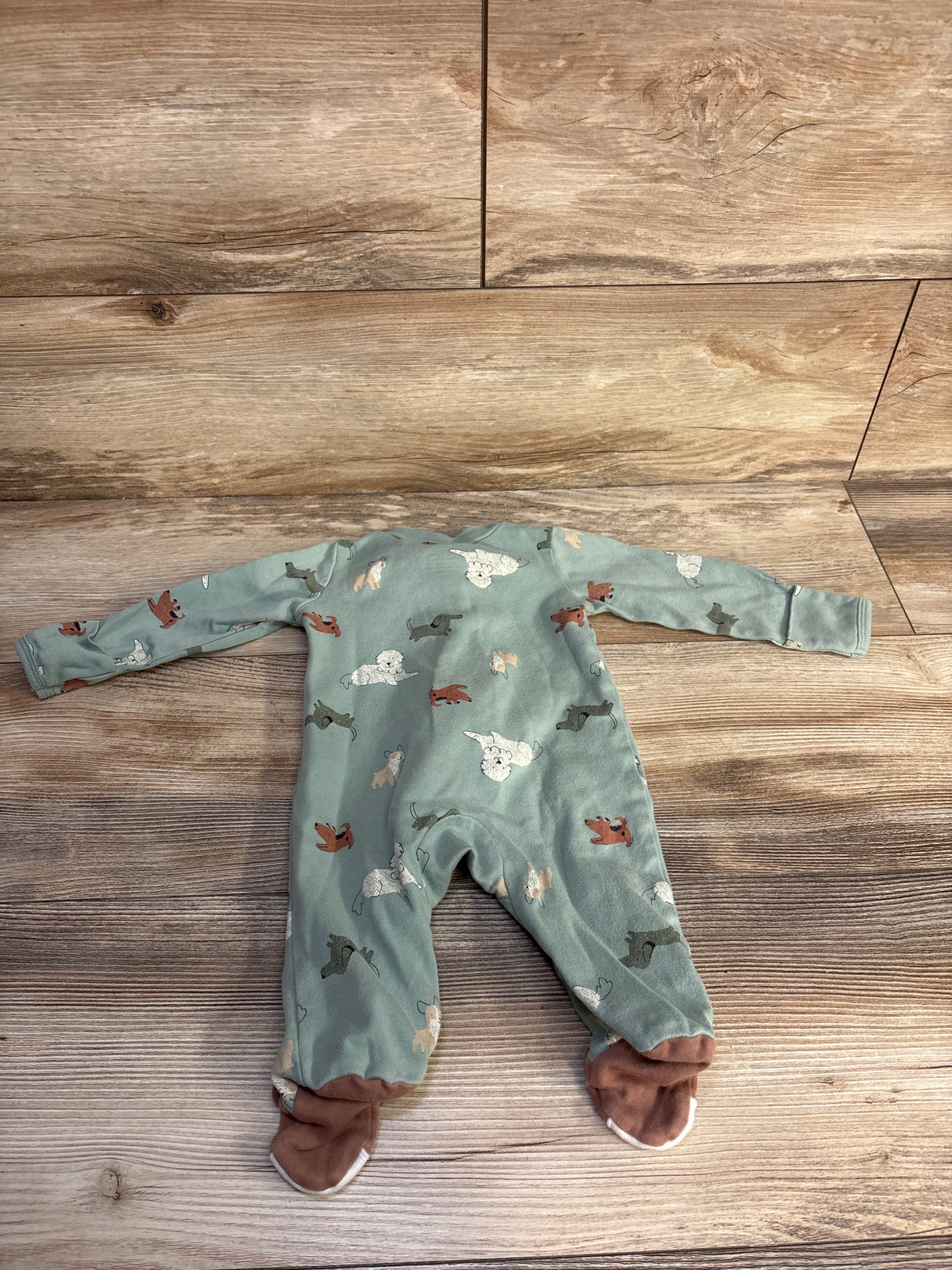 Carter's Dog Sleeper Green sz 3m