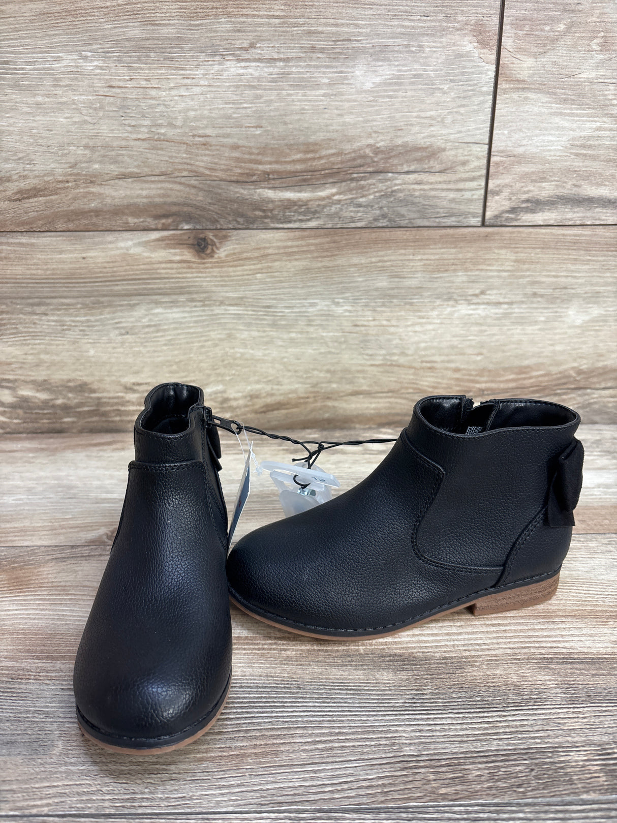 NEW Cat & Jack Ayla Boots Black sz 12c