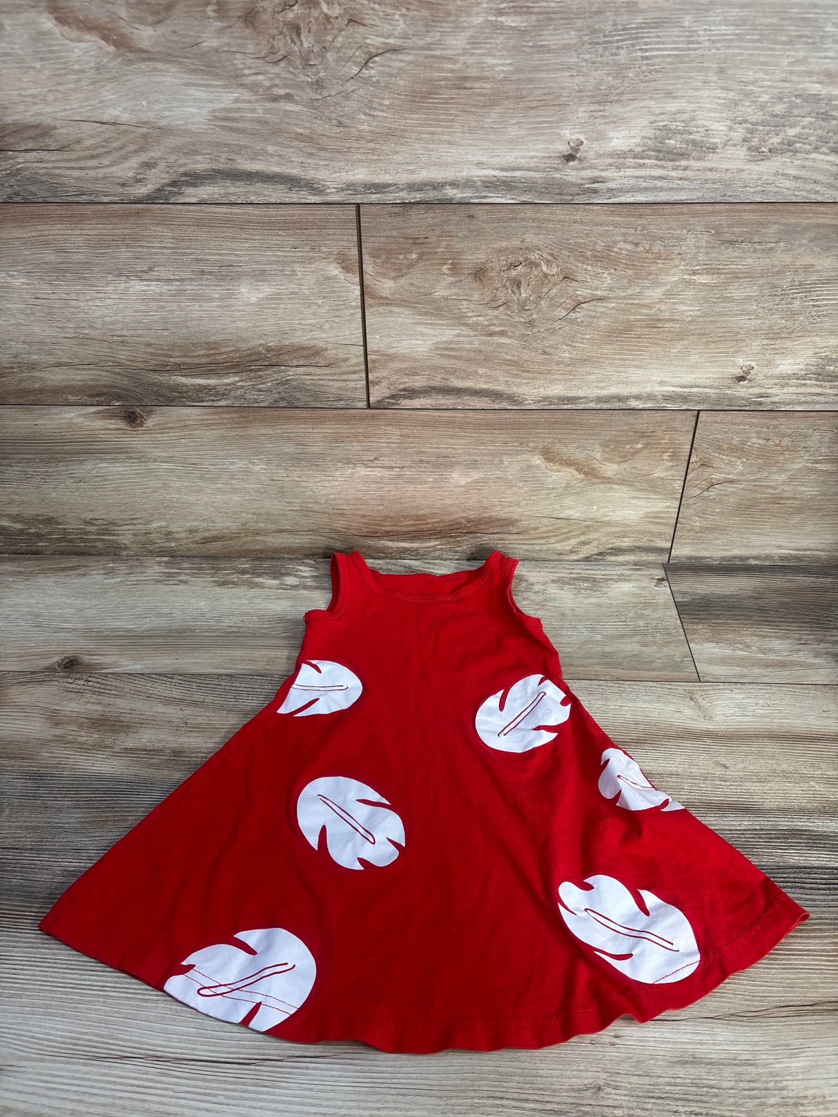 Disney Lilo & Stitch Inspired Skater Dress Red sz 2/3T