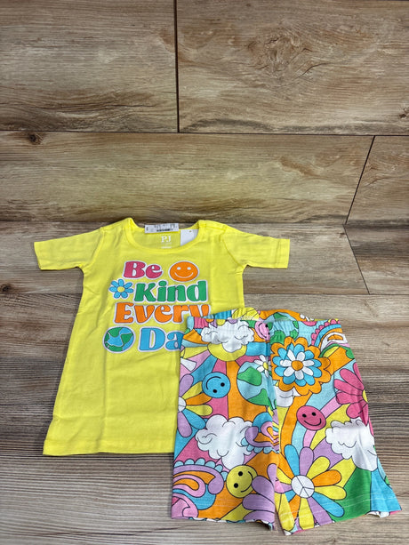 NEW Children's Place 2pc Be Kind Pajama Set Yellow sz 4T - Me n Mommy To Be