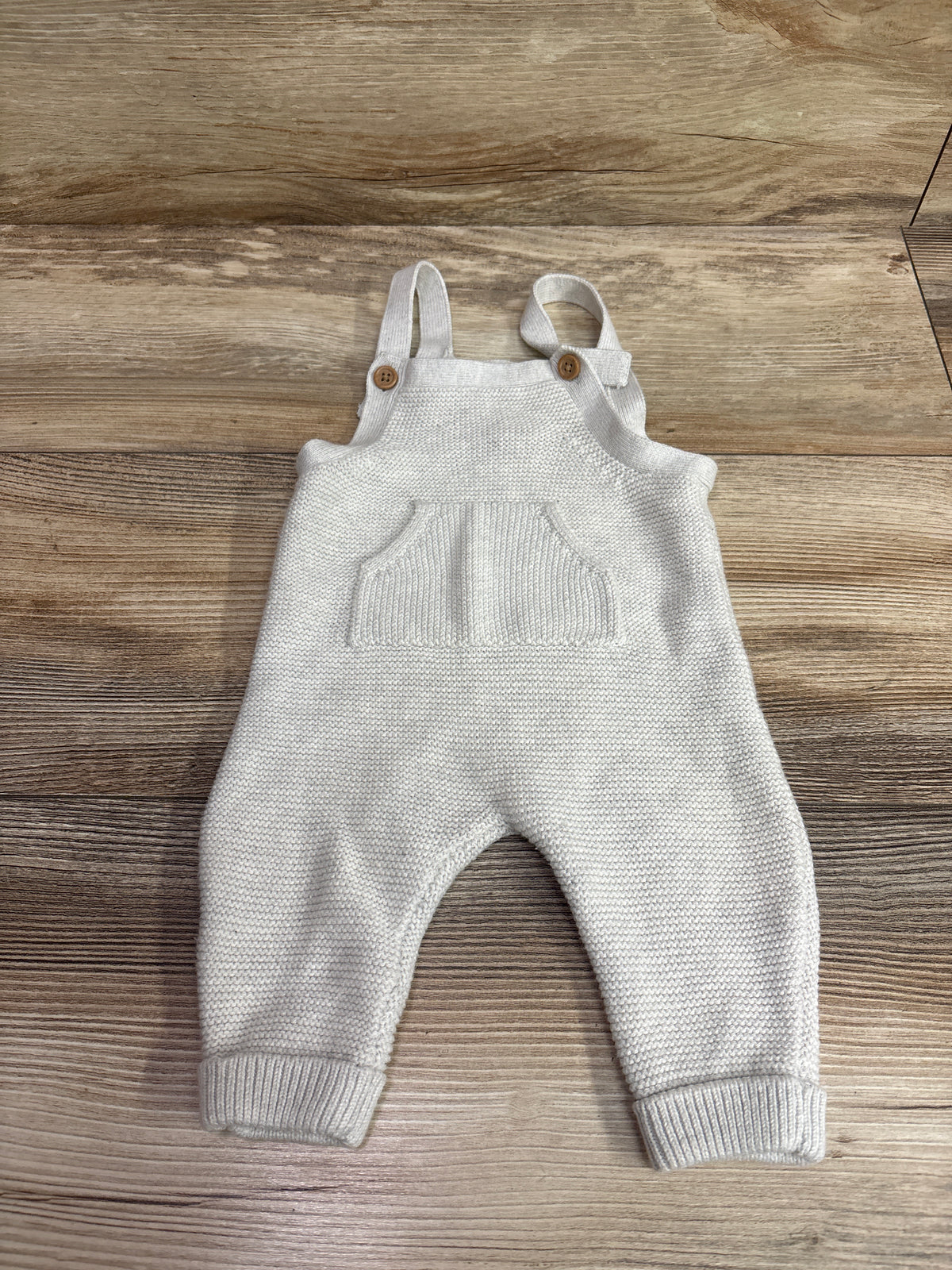Little Planet Knit Overalls Grey sz 3m