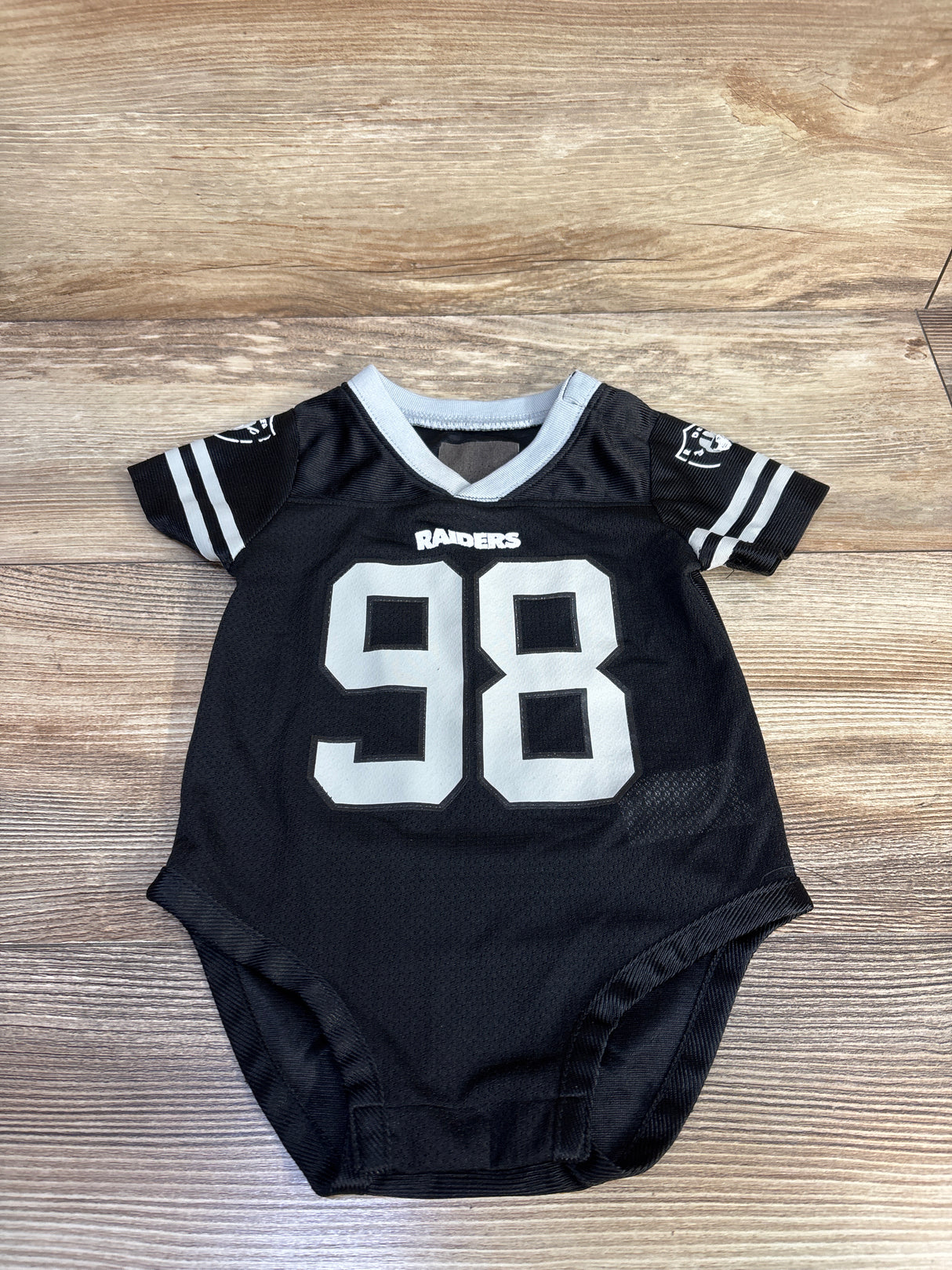 Raiders Crosby Jersey Bodysuit Black sz 3-6m