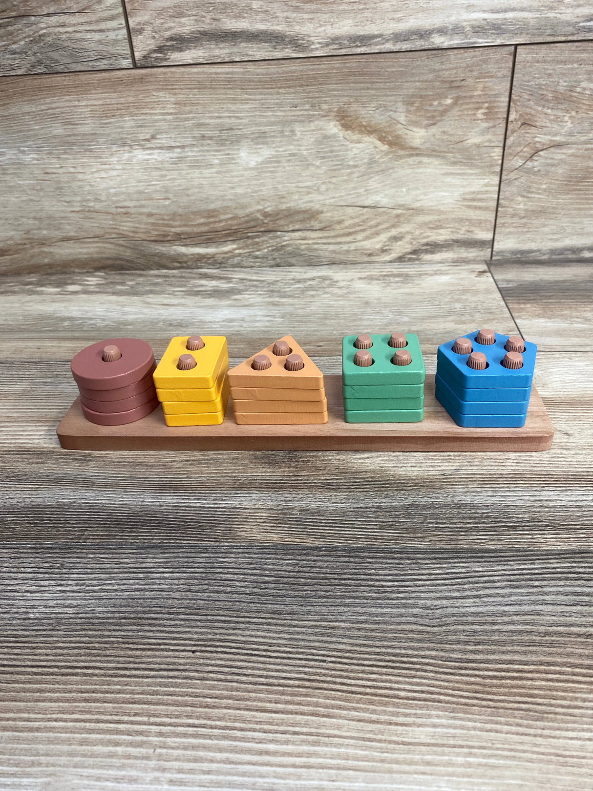 PEBIRA Wooden Montessori Sorting Toy