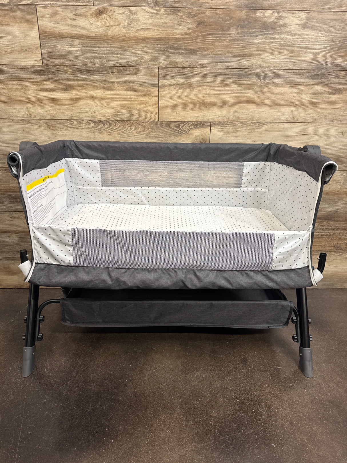 BCOL Baby Bedside Bassinet, Charcoal
