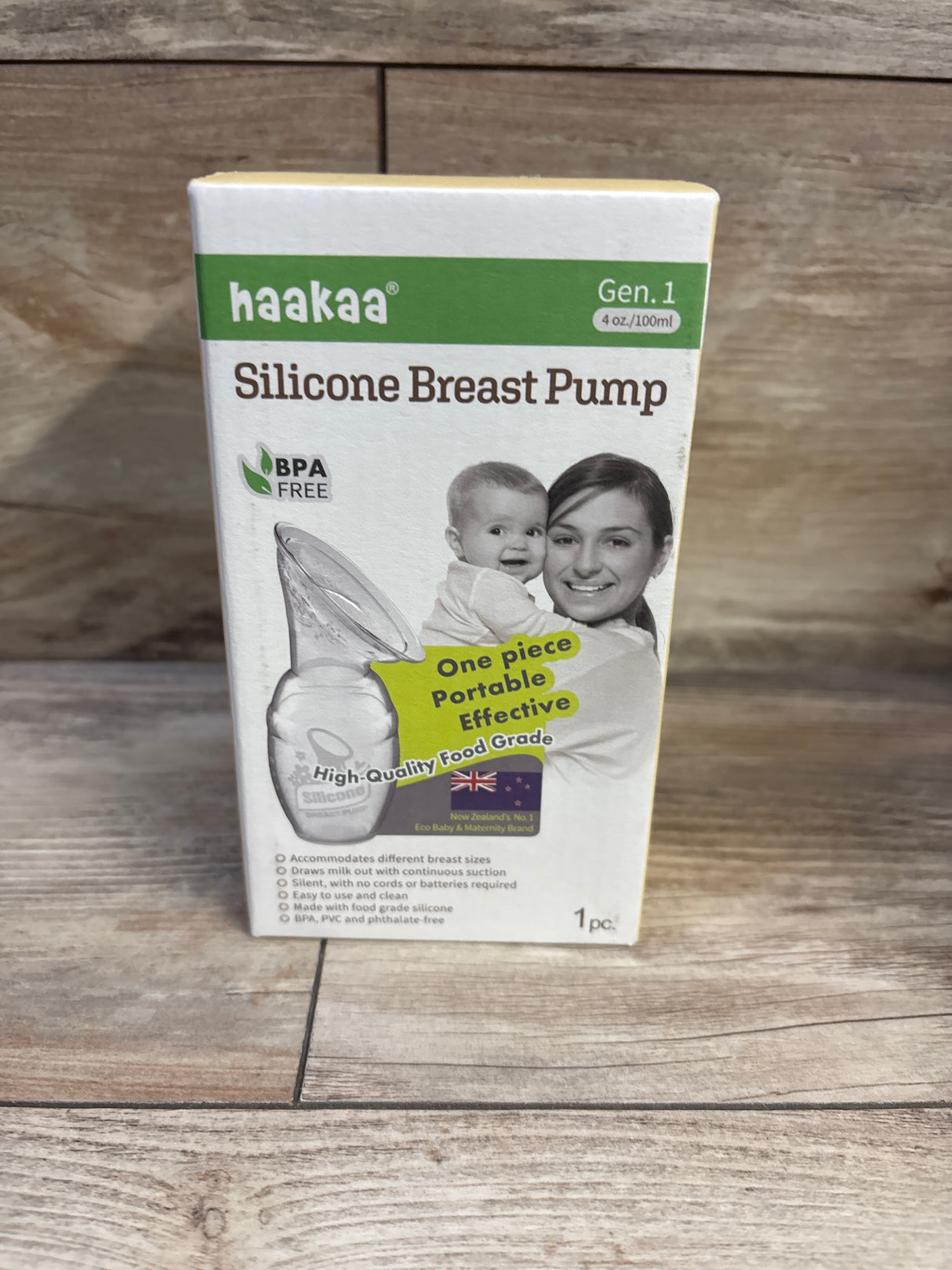 NEW Haakaa Silicone Breast Pump Gen 1 4oz