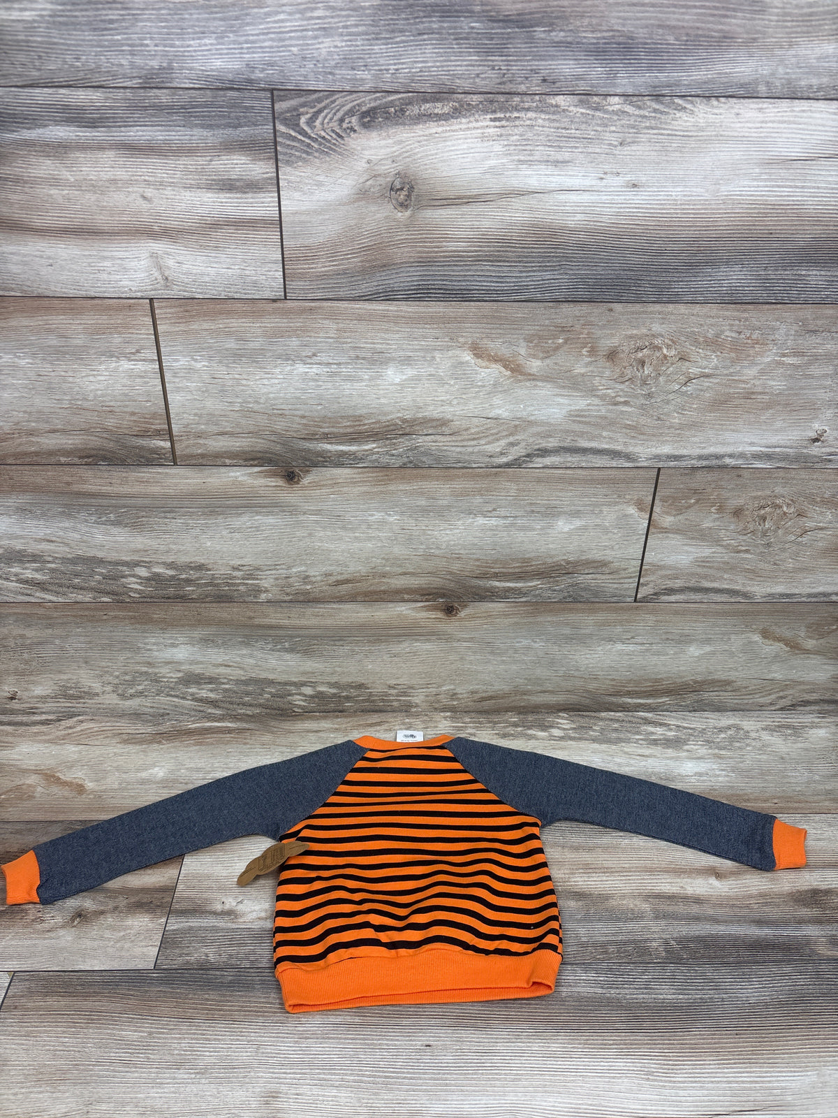 NEW Baby Essentials Trick or Treat Long Sleeve Shirt Orange sz 4T