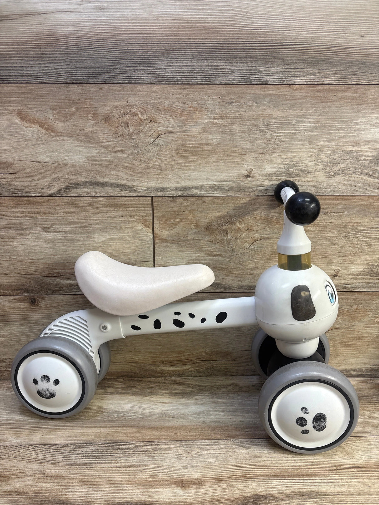 XIAPIA Baby Balance Bike, White Dalmatian Dog*