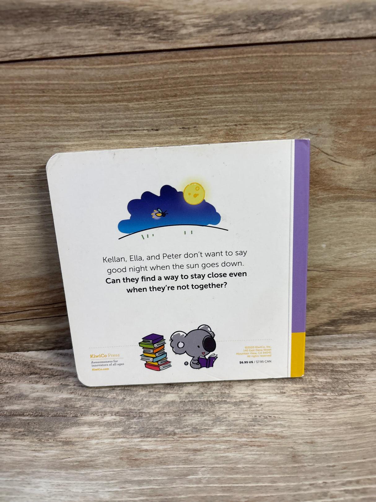 KiwiCo Kellan and the Moon Board Book