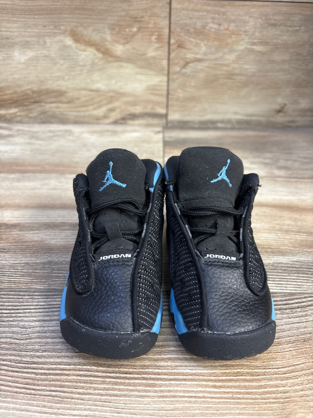 Air Jordan 13 Retro TD 'Black University Blue' Sneakers sz 7c