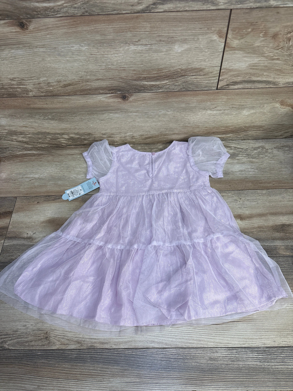NEW Cat & Jack Tulle Overlay Dress Purple sz 3T - Me n Mommy To Be