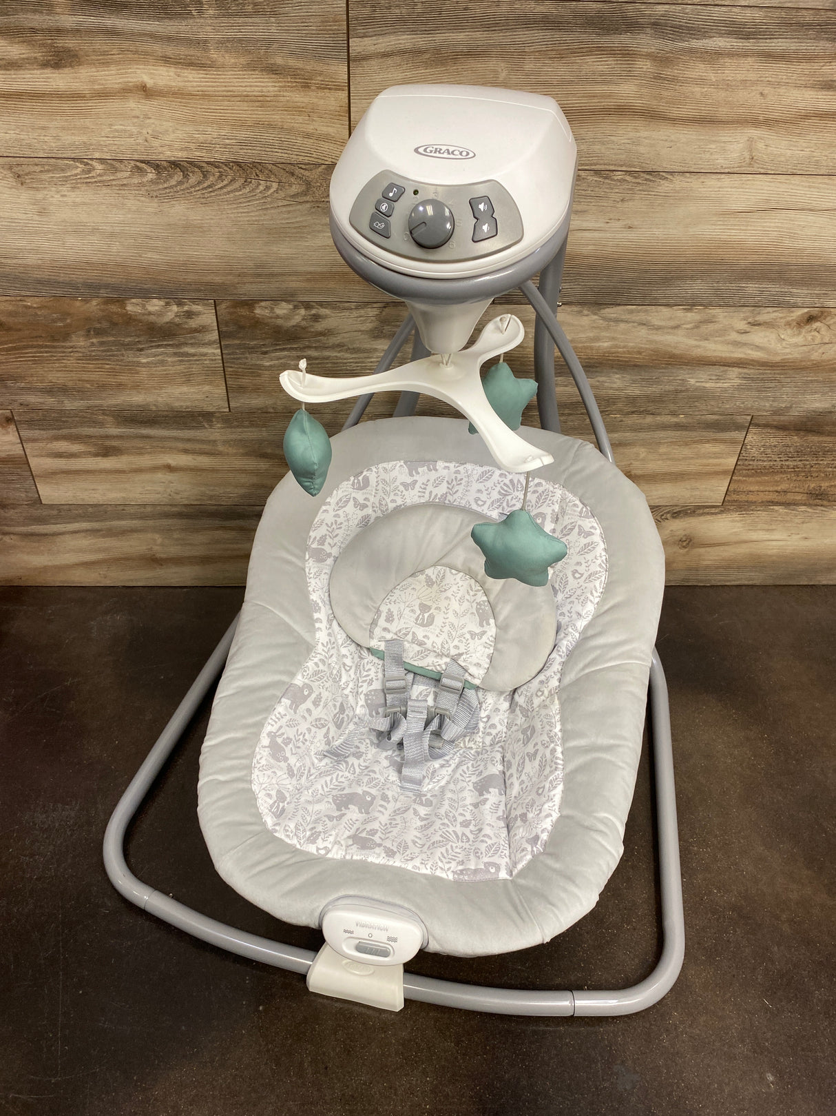 Graco Simple Sway Baby Swing in Ivy