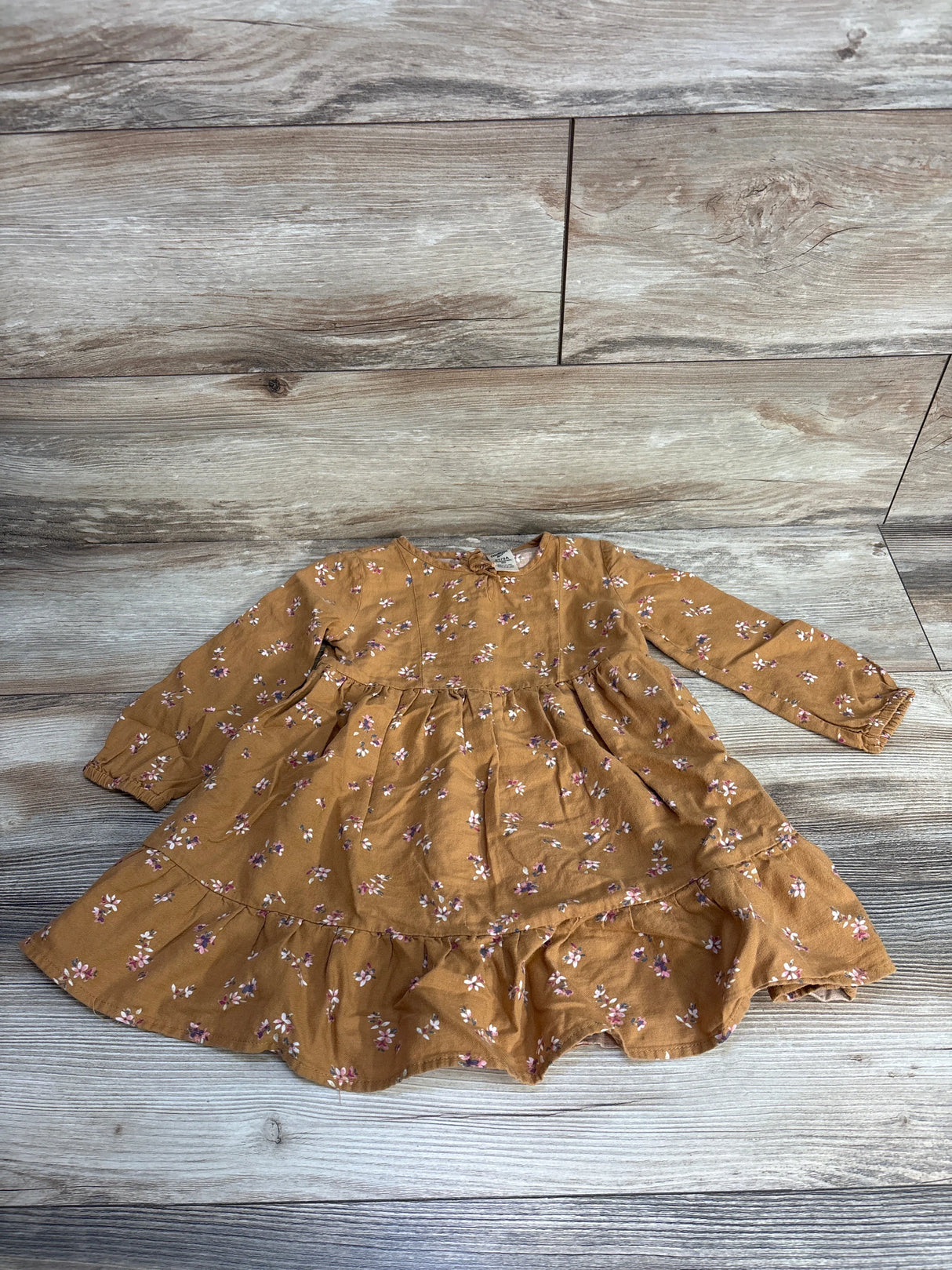 OshKosh Floral Dress Bronze sz 3T