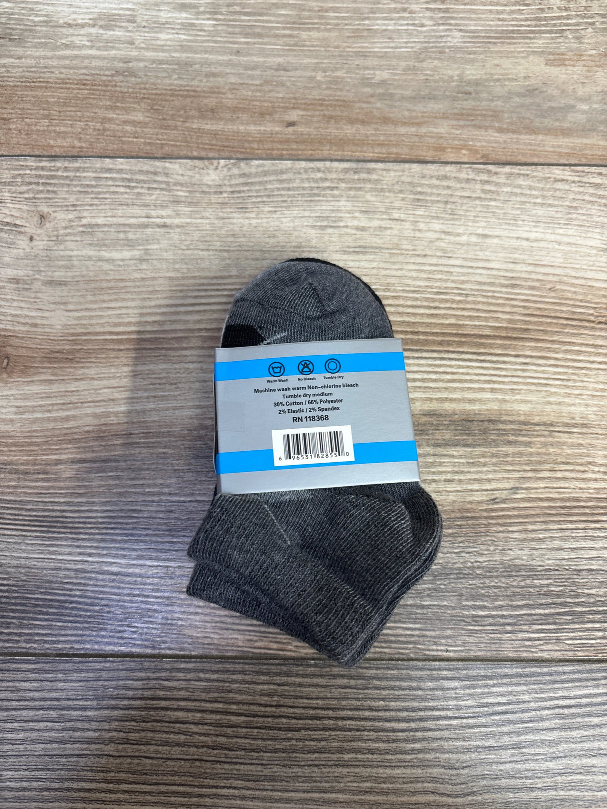 NEW Step Up Socks Black/Grey 3pk sz 0-12m