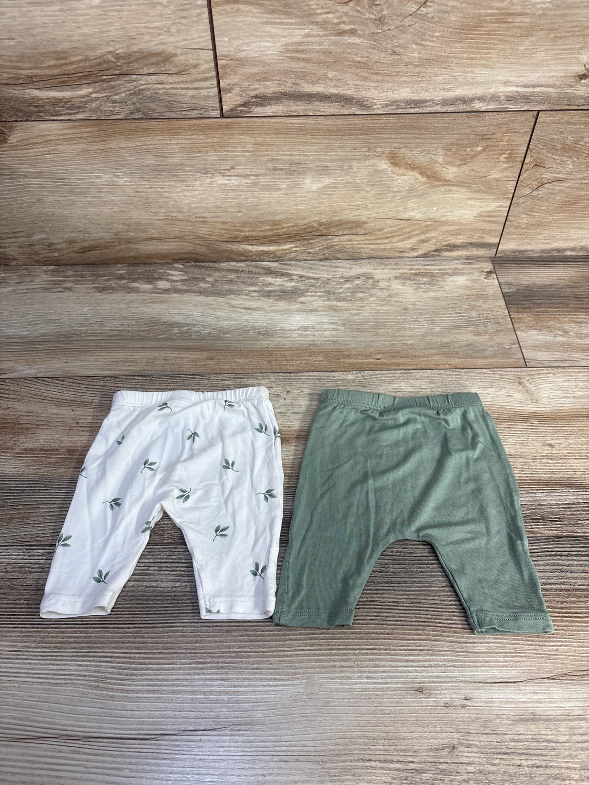 Carter's Purely Soft 2pk Pull On Pants Green sz Newborn