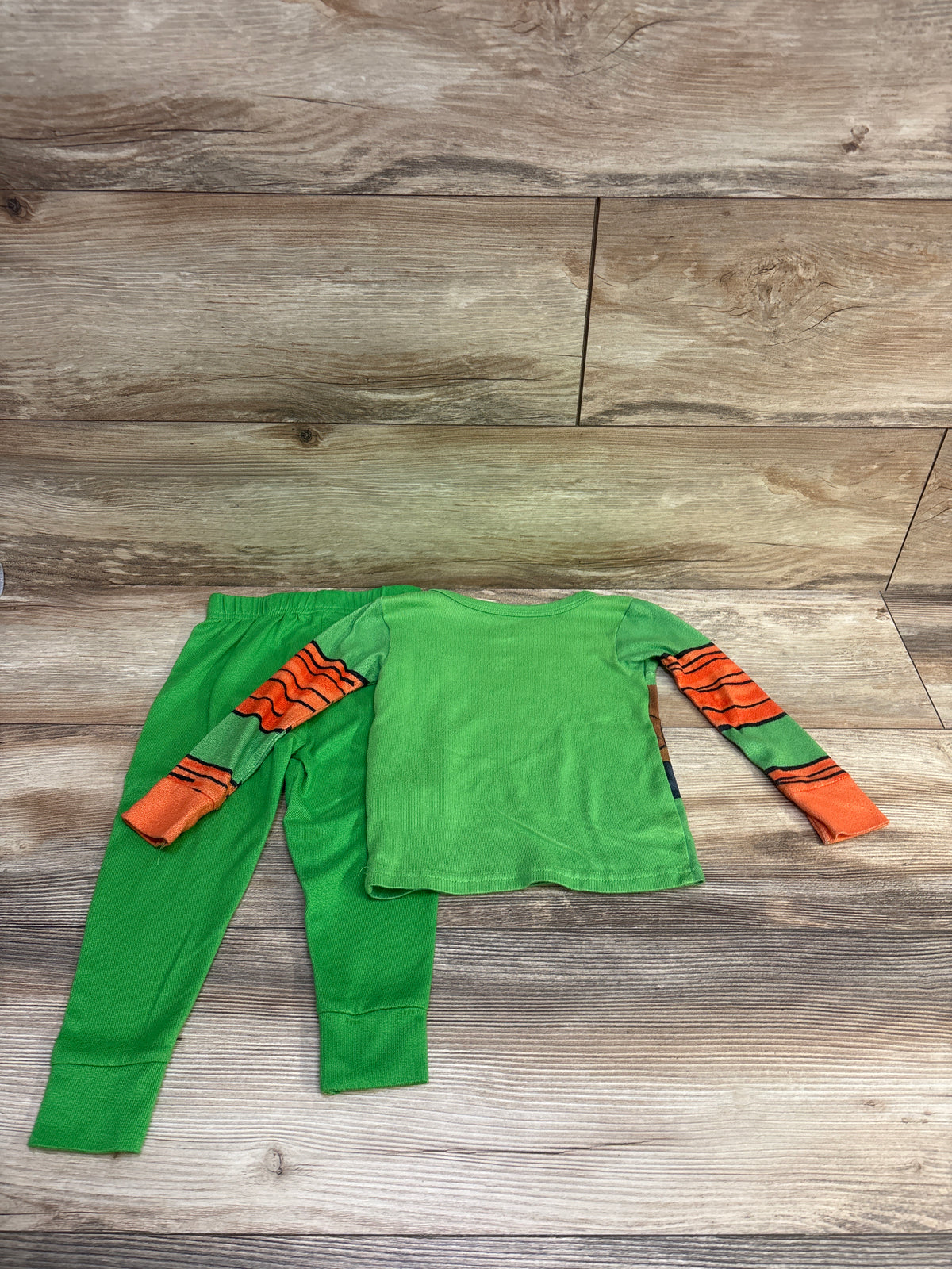 Teenage Mutant Ninja Turtles 2pc Pajama Set Green sz 3T
