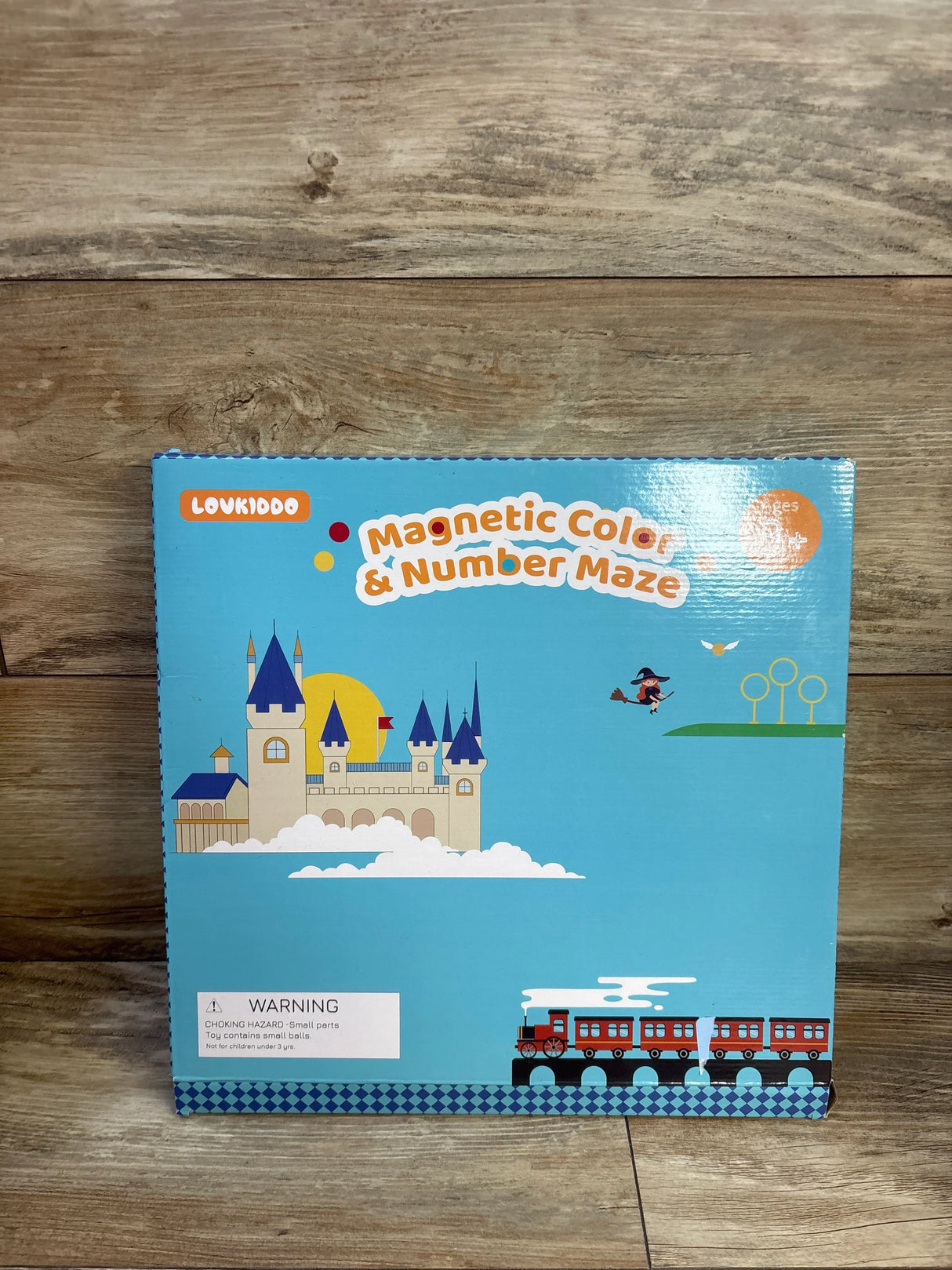 NEW Lovkiddo Magnetic Color & Numbers Maze