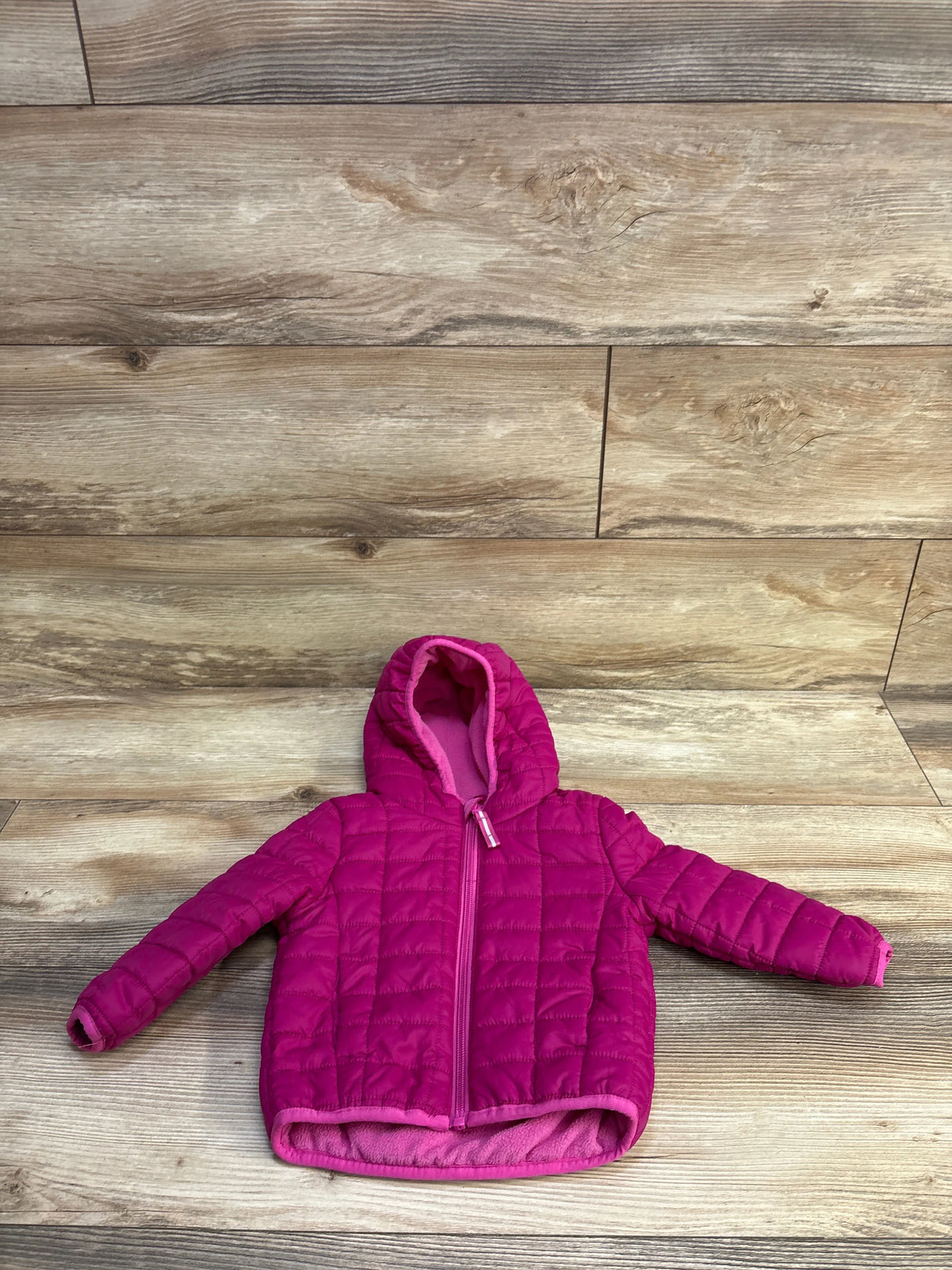 Cat & Jack Lightweight Puffer Jacket Pink sz 12m
