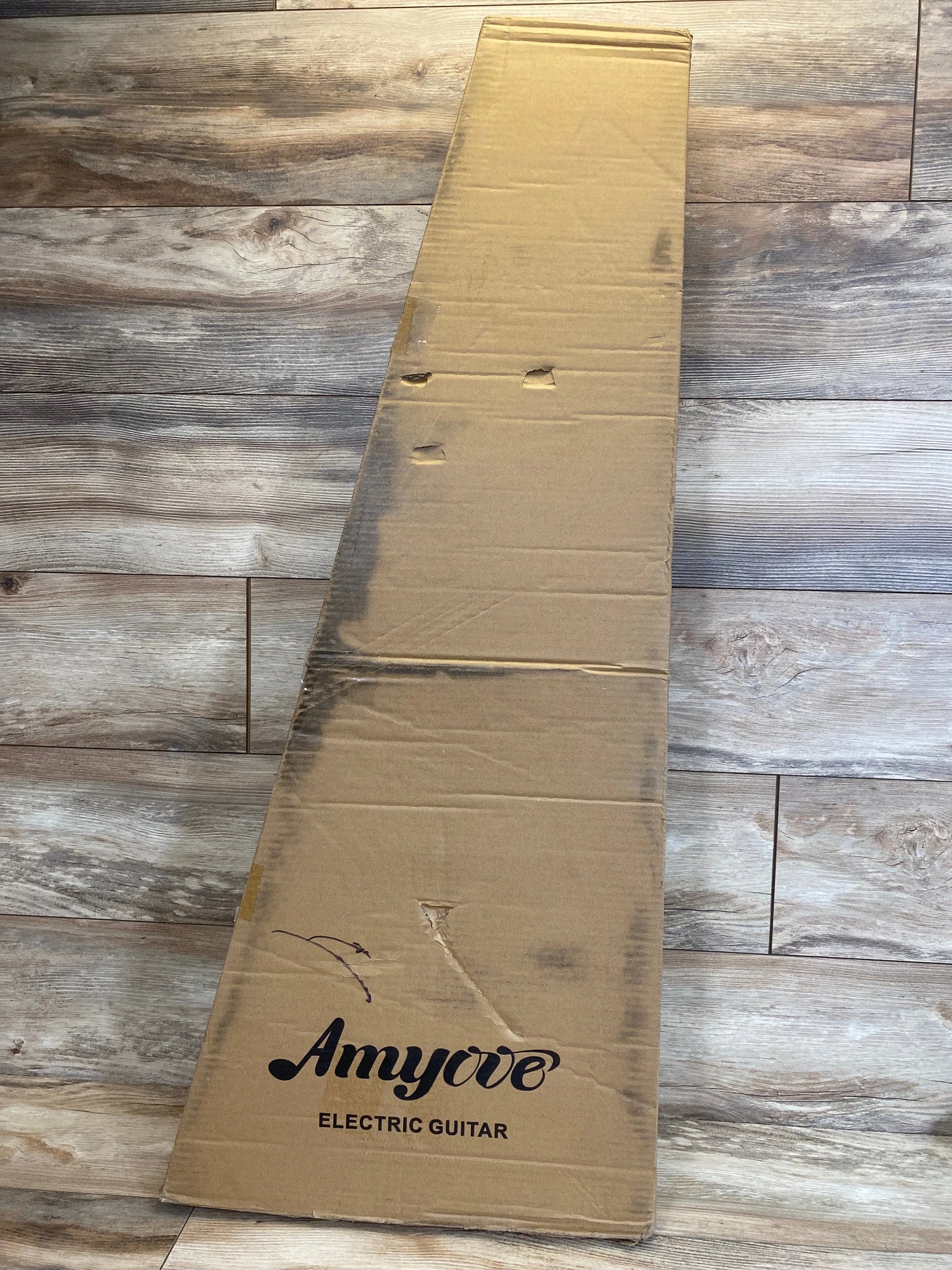NEW 39" Full Size AMYOVE AMY Electric Guitar and Kit - Me n Mommy To Be