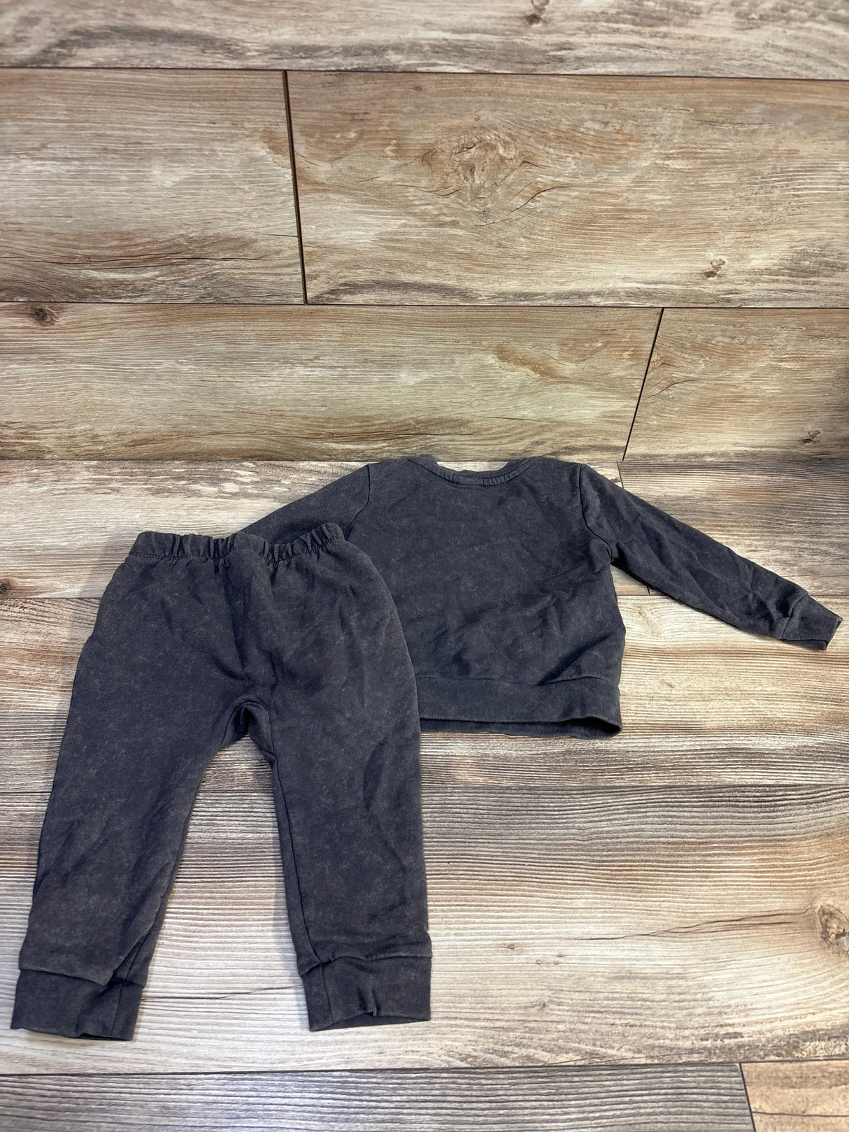 Cat & Jack 2pc Loved Sweatshirt & Joggers Grey sz 18m