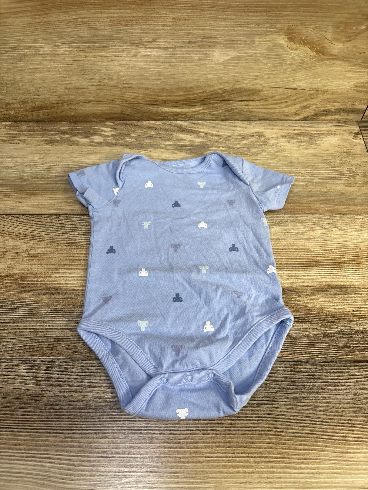 Baby Gap Short Sleeve Bodysuit Blue sz 6-9m