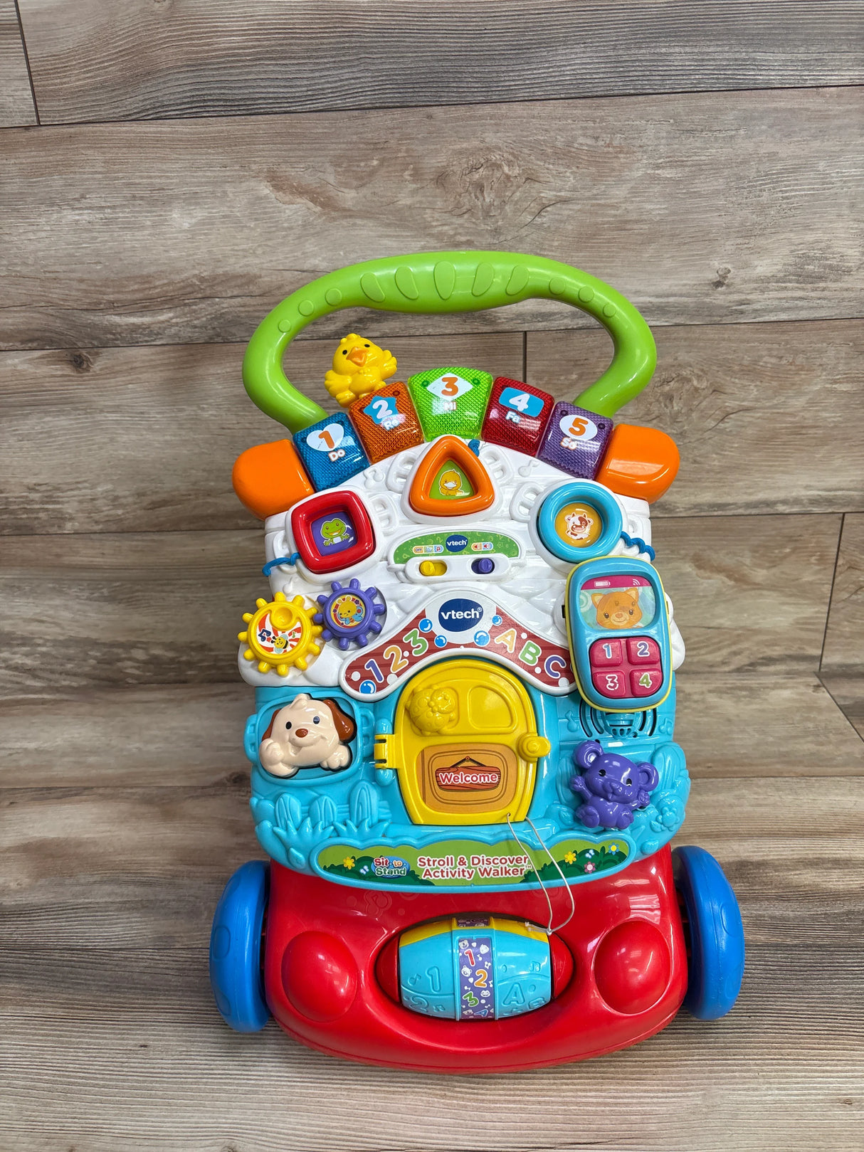 VTech Stroll & Discover Activity Walker - Red