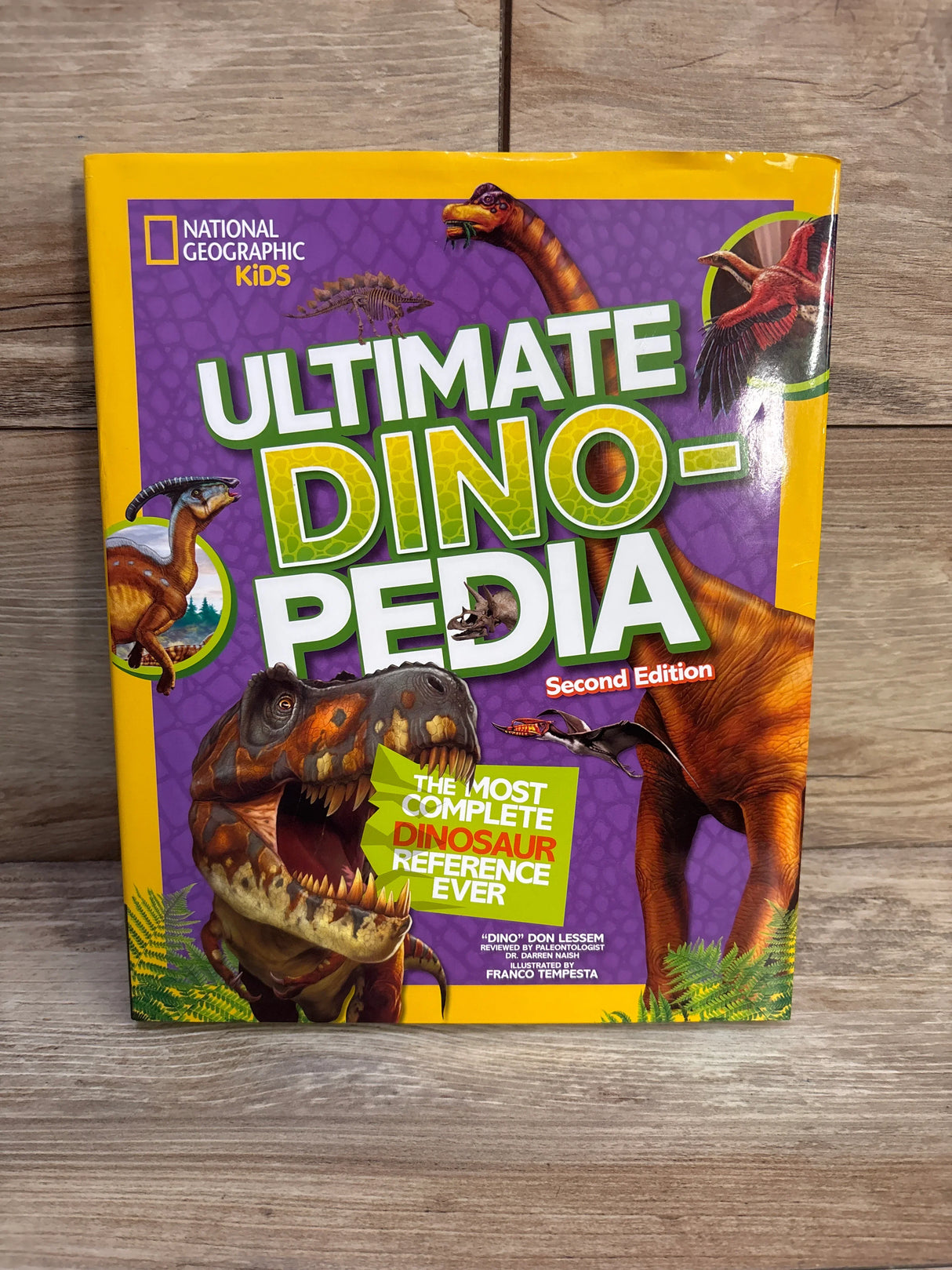National Geographic Kids Ultimate Dinopedia Hardcover Book