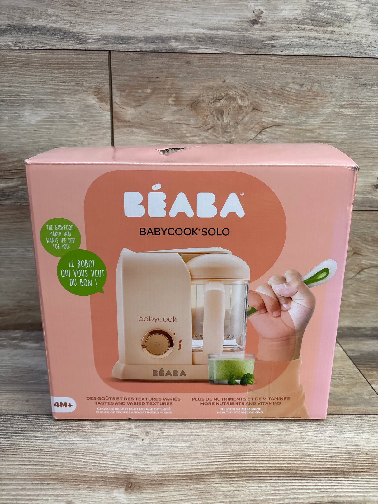 NEW Beaba Babycook Solo Food Processor - Rose Gold