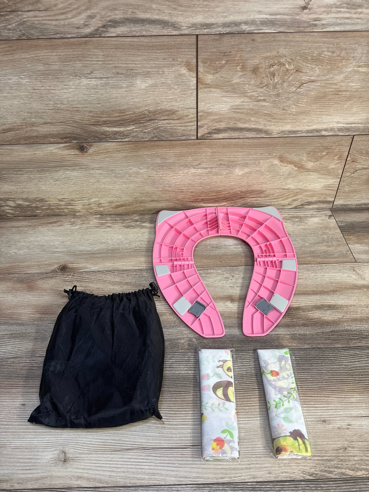 Gimars Foldable Travel Potty Seat - Pink