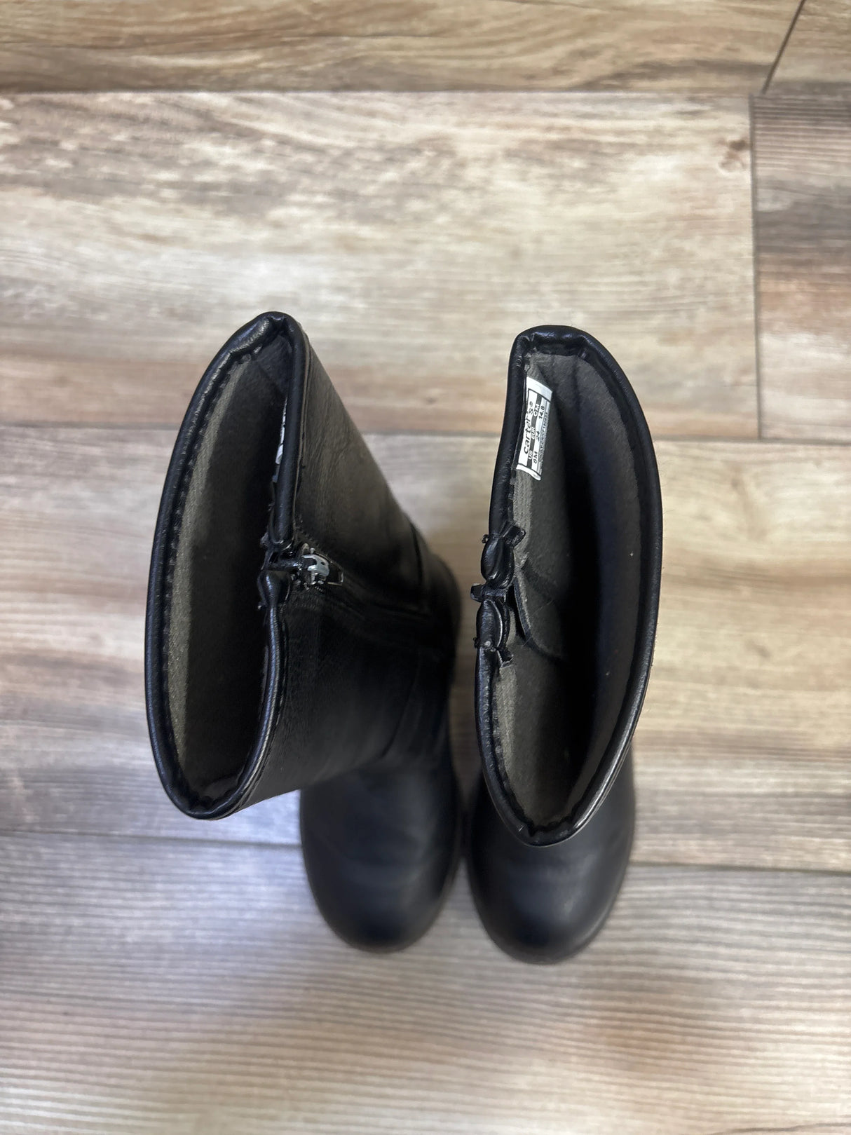 Carter's Cicily Riding Fashion Boots Black sz 8c