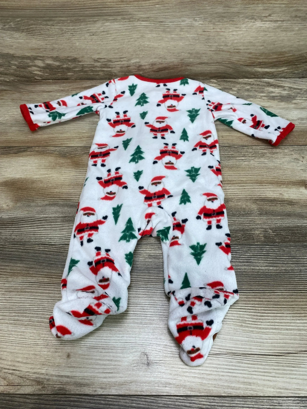 Just One You Santa Blanket Sleeper White sz 3m - Me n Mommy To Be