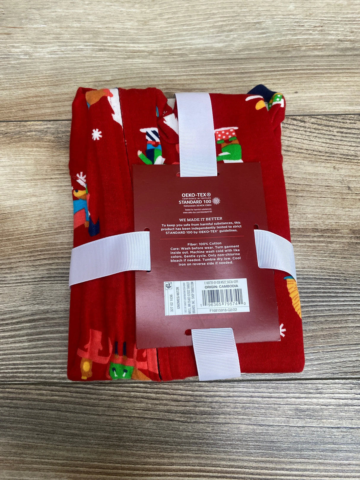 NEW Wondershop Gnomes Sleeper Red sz 3-6m - Me n Mommy To Be