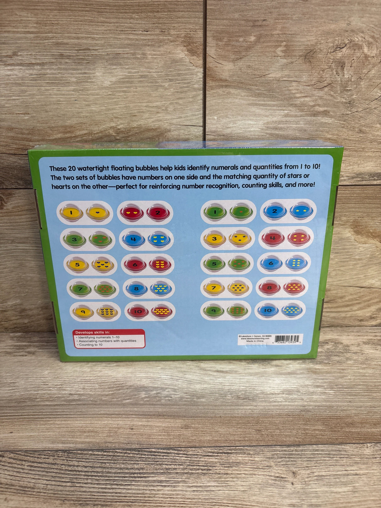 NEW Lakeshore Float & Find Number Bubbles - Me n Mommy To Be