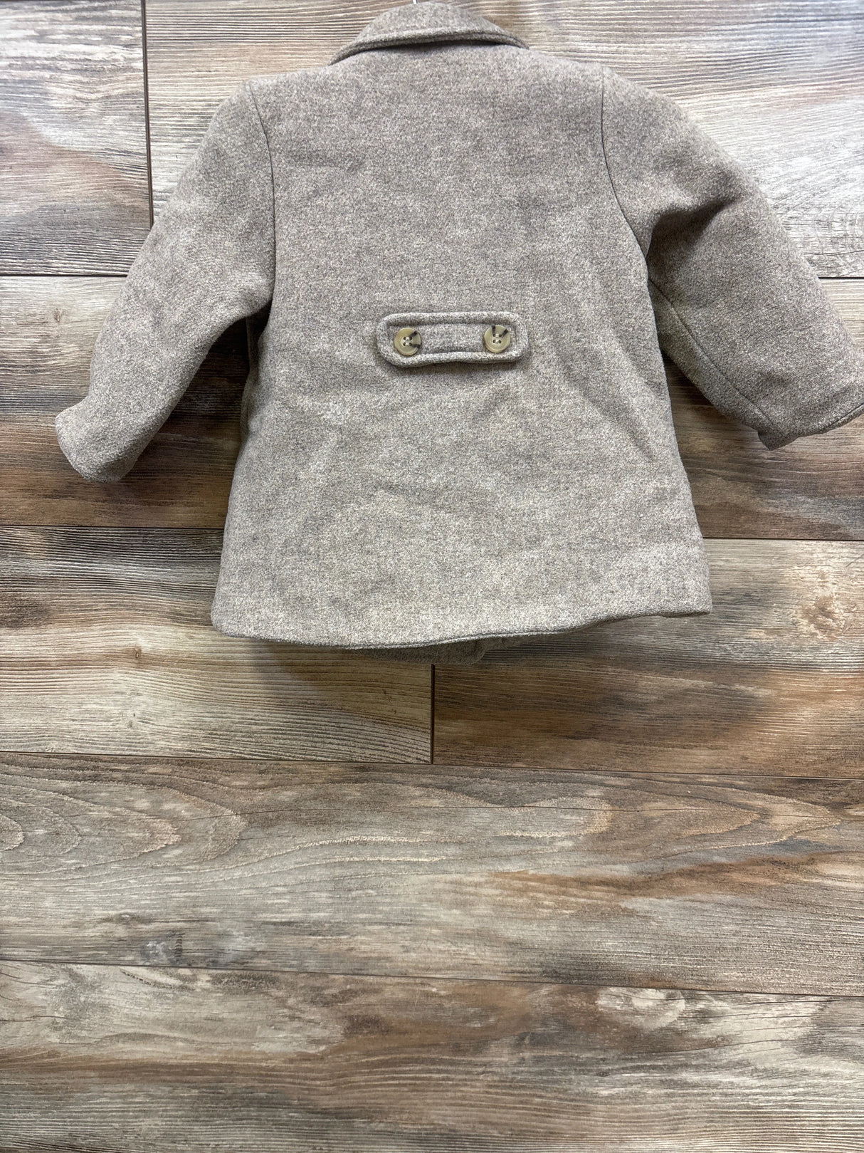 H&M Wool-Blend Coat Taupe sz 12m - Me n Mommy To Be