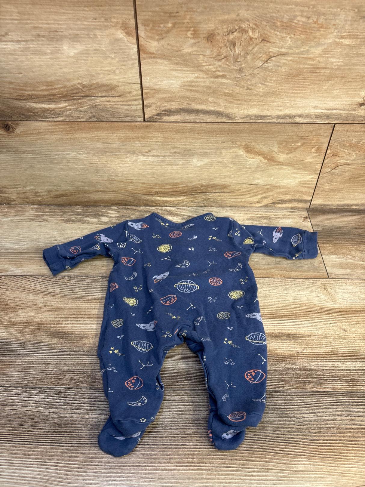 Juniors Snap Sleeper Blue sz Newborn