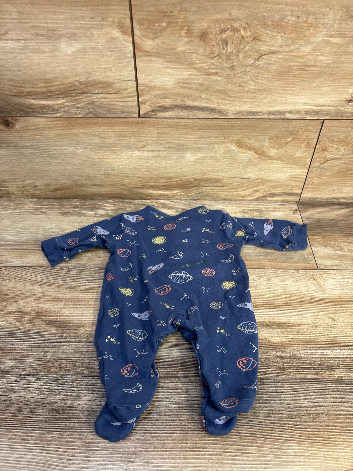 Juniors Snap Sleeper Blue sz Newborn