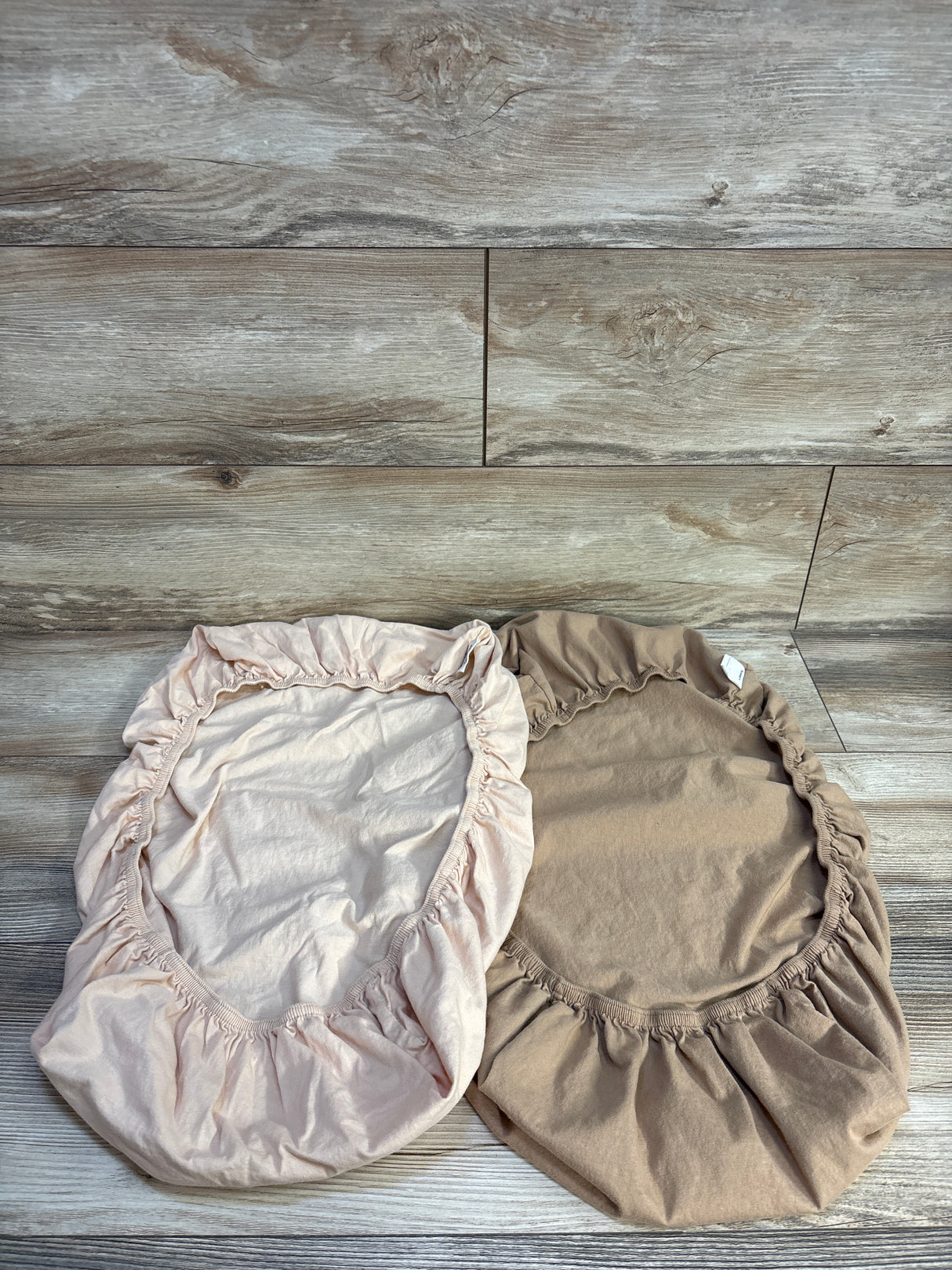 KeaBabies Soothe Fitted Bassinet Sheets 2pk Brown