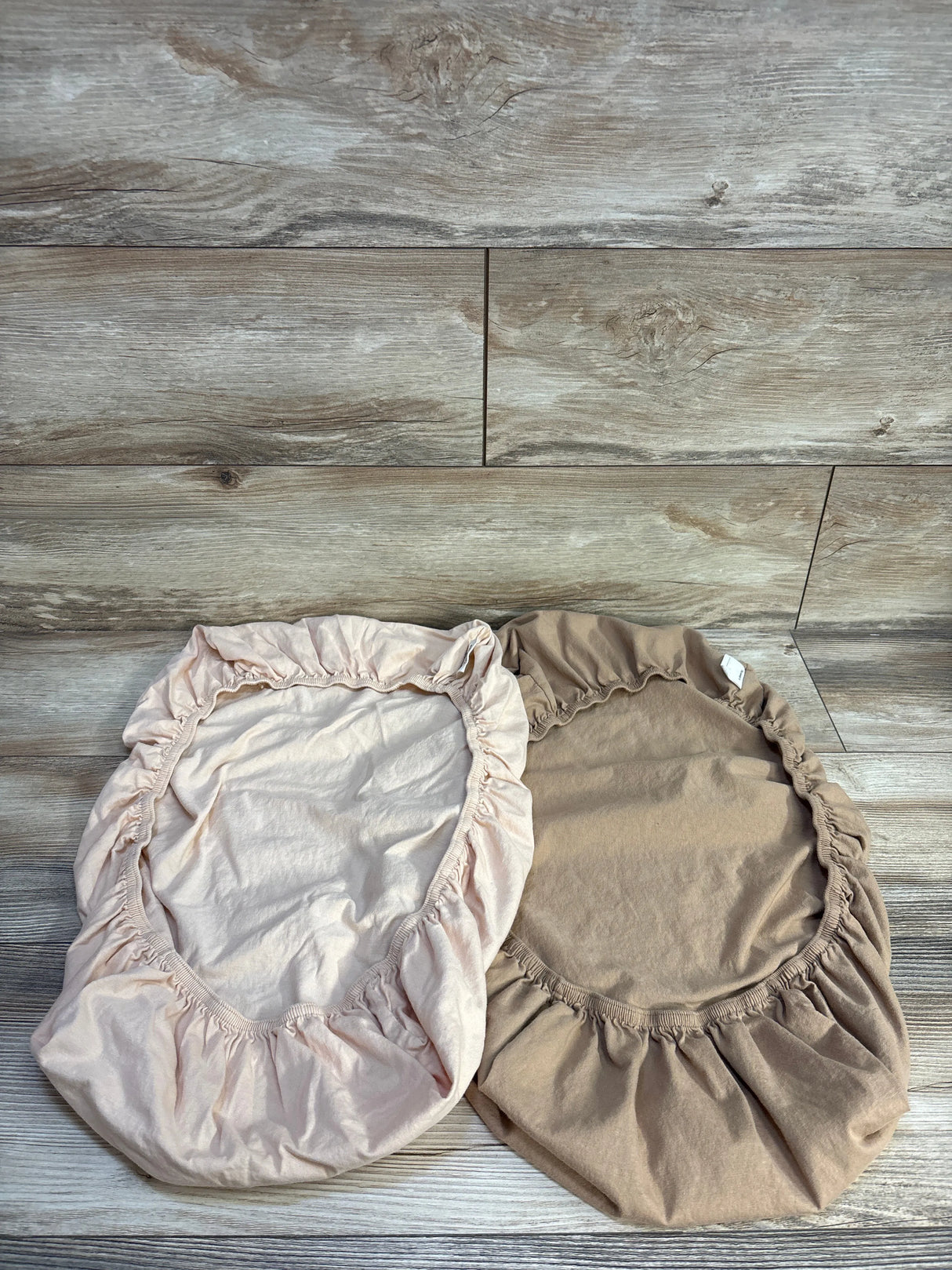 KeaBabies Soothe Fitted Bassinet Sheets 2pk Brown