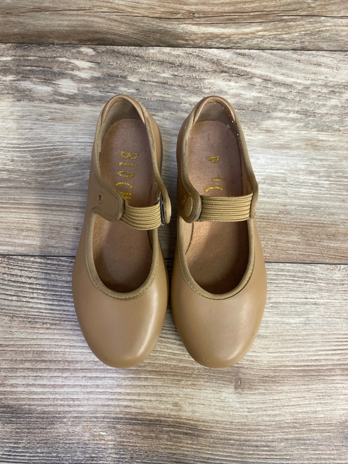 Bloch Annie Tyette Tap Shoes Tan sz 10c - Me n Mommy To Be