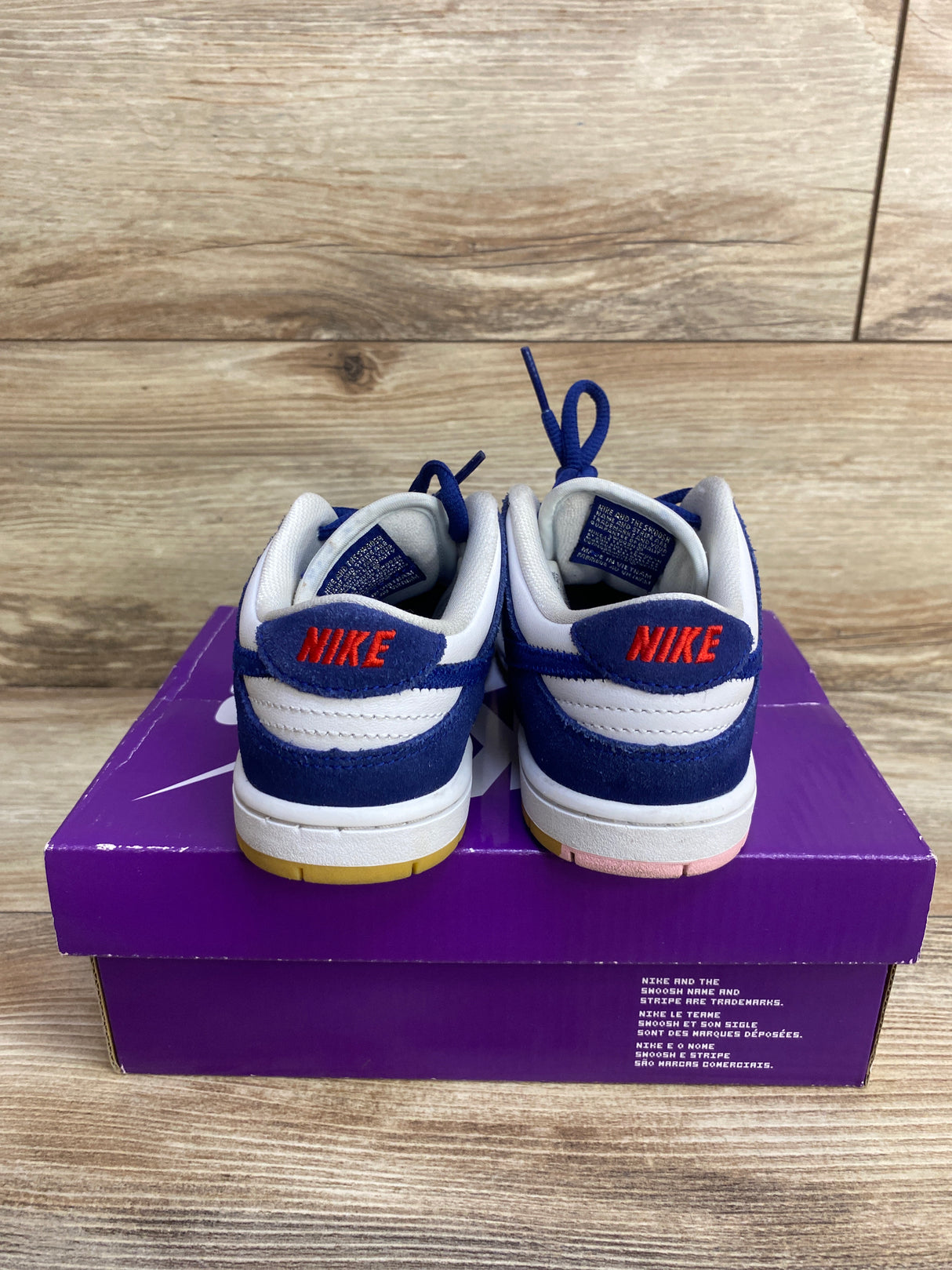 Nike Dunk Low SB TD 'Los Angeles Dodgers' Sneakers sz 10c