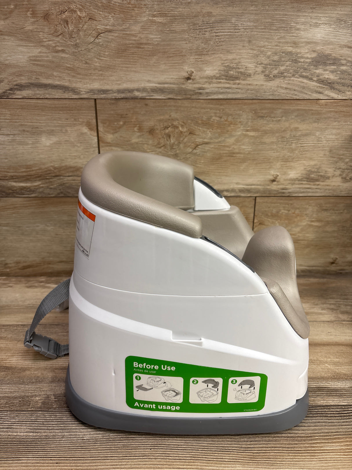 Ingenuity Baby Base 2-in-1 Booster Feeding & Floor Seat - Cashmere