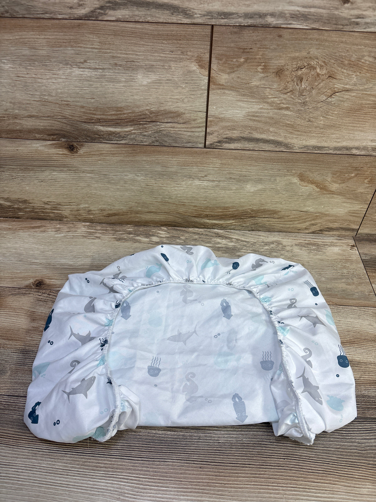 SpringSpirit Fitted Bassinet Sheet White 33x17''