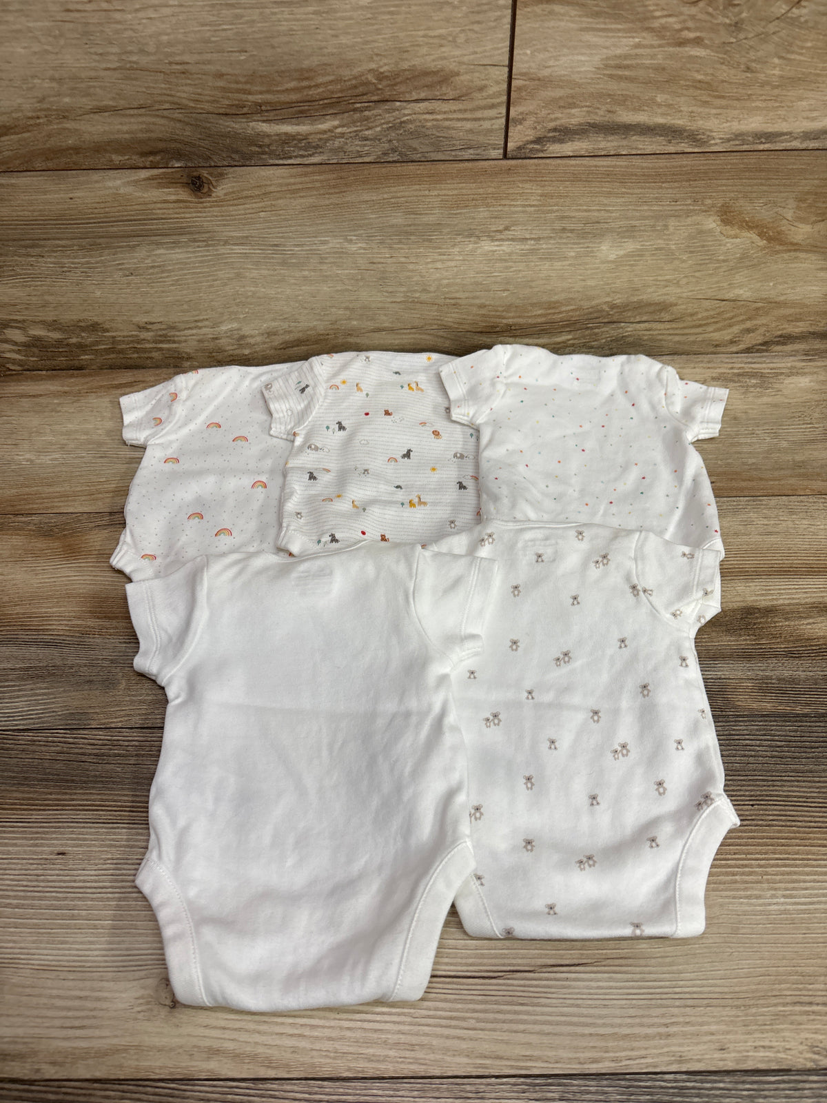 Next Baby 5pk Bodysuit Set White sz Newborn