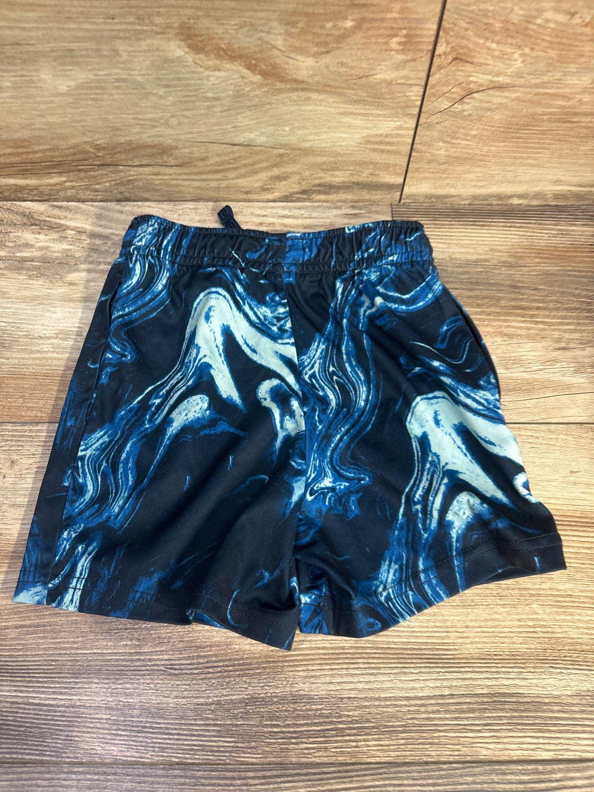 Jumping Beans Active Drawstring Pull On Shorts Black sz 2T