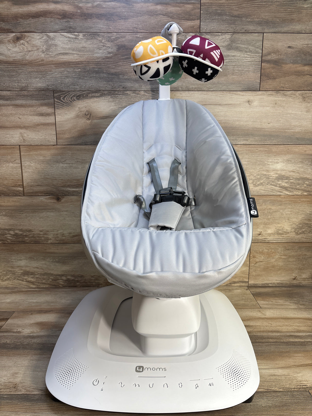 4moms mamaRoo Multi-Motion Baby Swing Smart Connectivity in Grey